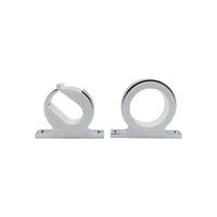 Aluminum Fishing Rod Holder, Natural Aluminum, New Version