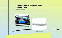 Rear Metallic Guard & Trim for GLK, Fits 2009-2015