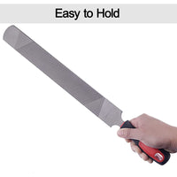 Steel Hoof Rasp with Handle for Horse Hoof Care and Equestrian Use