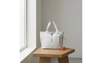 Tote Bag with Outside Pockets Reinforced Shoulder Tote Spacious for Commuters, Travel, Gym
