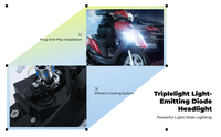 Waterproof LED headlight for Suzuki 125