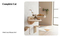 Pegboard Cat Climber Transparent Space Capsule personalizedizable Cat Activity vertical panel-mounted DIY Layout Pet Furniture for People with Small Homes