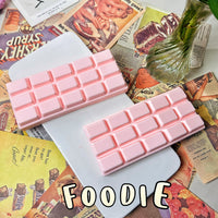 Slow Rebound Chocolate Bar Squishy Toy Stress Relief