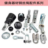 Steel Cable Wire Rope Connector End Fittings for Gym Equipment