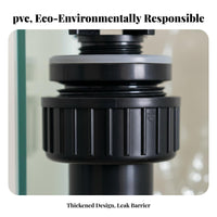 Aquarium Bulkhead Fitting Quick Connect PVC Bulkhead Fitting Leak-Resistant Seal Fish Tank Drain Connector for DIY Enthusiasts, Sump, Hydroponics