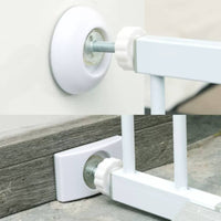 Pet and Child Gate Replacement Hardware Kit Spare Spindle Rod with Adjustable Wheel Wall Mounting Gate Adapter Bolt for Parents, Pet Owners