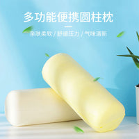 Memory Foam Cervical Pillow, Cylindrical, for Office and Side Sleeping