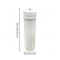 Worm Compost Cylinder Upright Worm Cylinder Composter Vent Cap Vermicompost Bin