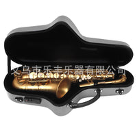 SLADE Alto Saxophone Eb Brass Body White Shell Keys Frosted Finish Gold Premium Set