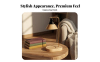 Smokeless Aroma Lamp with Wooden Base