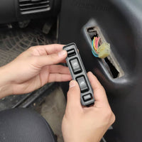 2 Pieces Power Window Control Direct Replacement Window Controller Control Long-Lasting Wear-Resistant for Auto Repair