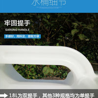 PE户外纯净水桶塑料家用蓄水带盖车载自驾游带龙头矿泉水桶饮水桶