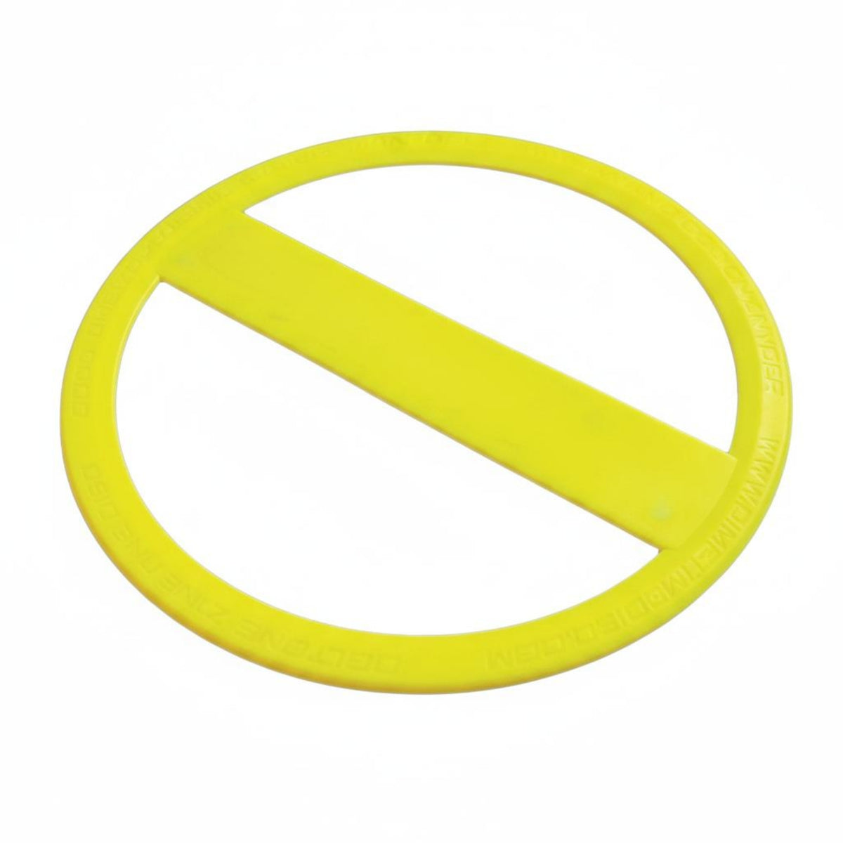 Reusable Frisbee Hoop Hollowcenter Design Flying Hoop Disc Long-Lasting Throw and Retrieve Disc Lightweight for Pets, Kids, Park, Yard