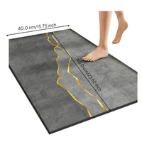 Soft Diatom Mud Bath Mat Absorbent Quick-Dry Non-Slip Rug