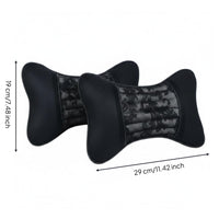 2 Pieces All Seasons Car Seat Headrest Pillow Ergonomic Design Car Neck Pillow Breathable Mesh Vehicle Neck Support Cushion for Drivers, Commuters, Long Drives, Road Trips