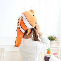 Cuddly Fish Headpiece Lightweight Cartoon Fish Headpiece All Genders