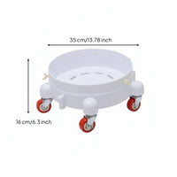 buckets Stand with Wheels Easy to Assemble buckets Stand Quick Assembly for Cleaners, Cleaning, Car Washing