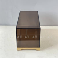 现代轻奢亚克力框展示盒装饰样板间酒店会所餐边柜酒柜收纳摆件