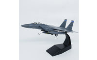 1:100 F 15E Strike fighter Model 1:100 Scale F 15E Fighter Jet Model Alloy Jet with Stand for Collectors