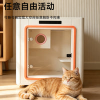 Smart Thermostatic Pet Cabinet Integrated Cat House Cage Villa Indoor Large Capacity