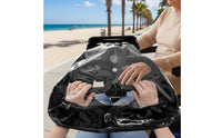 Transparent Mobility Scooter Control Panel Cover Weather-Resistant Mobility Scooter Tiller Cover for Rainy Day Riding, Outdoor Travel