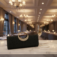 Rhinestone Clutch Light Luxury Glitter Evening Clutch Shimmering for Party