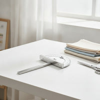 Angle Measurer with Adjustable Arm 2-in-1 Angle Measurer with Sliding Arm Precision for Woodworkers, Carpenters