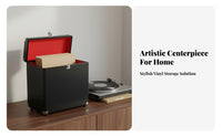LP Album Carrying Case Large Capacity LP Album Carrying Case Soft Lining