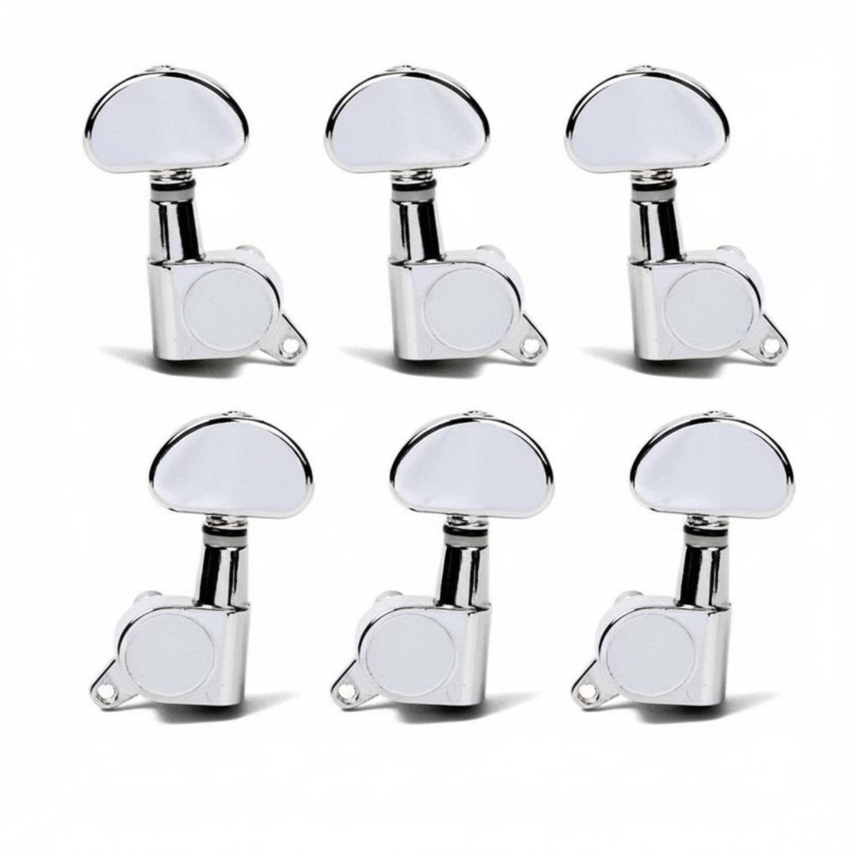 6 Pieces Sealed Gear Machine Heads for Luthiers, DIY Enthusiasts