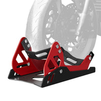 Motorcycle Front and Rear Wheel Stand Parking Rack