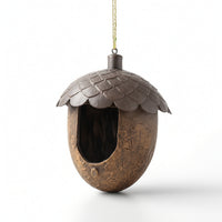 Hanging Birdhouse Outdoor Resin Birdhouse Easy to Hang for Tree Branch, Patio