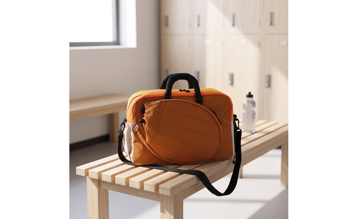 Lightweight Gym Bag with Side Pockets | Soft-Sided, Travel Duffel with Front Pocket, for Weekend Trips