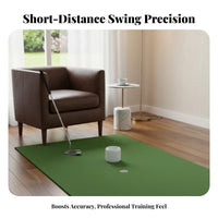 Improves Accuracy Cylinder Swing Coach Portable & Lightweight Short-Range Golf Ball Easy to Use for Beginners, Indoor, Backyard