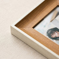 Photo Frame for Home Decor with Handcrafted Resin Vintage Design, Picture 6x4 to for Family Dual Orientation Stand or Wall Mount