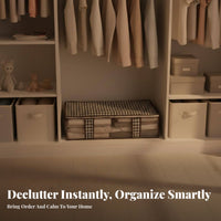 Under-Bed Storage container Foldable Under-Bed Storage Bag Large Capacity for Renters