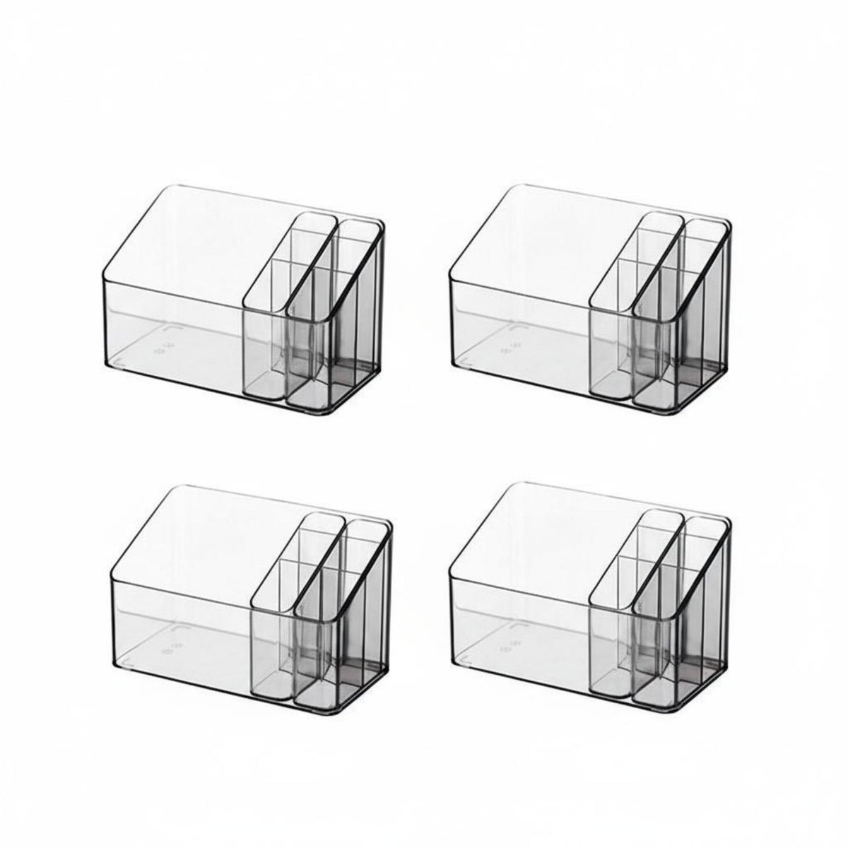 Mirror Cabinet Storage Box Tilted Accessibleing Cosmetics Organizer for Desktop