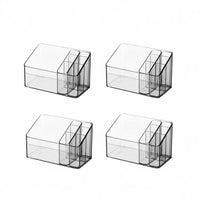 Mirror Cabinet Storage Box Tilted Accessibleing Cosmetics Organizer for Desktop