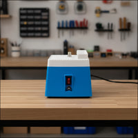 Self-Watering Glass Grinder with Water Feed Electric Glass Grinding Table Compact Grinder with Water Feed Bench-Top for Hobbyists, DIYers, Home Studio, Workshop