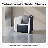curved-Shaped Sectional Sofa Set Minimalist stylish Reception Seating configurable Design coil backing System for leisure Area