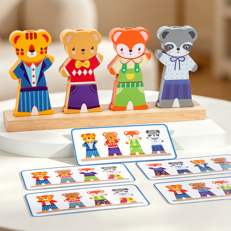 Bear Dress-up Pillar