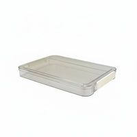 Files Storage Box Large Capacity Certificate Storage Container Clear Files Case for Students, Desktop, Bookshelf, Drawer