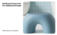Anti-Slip Feet children's Cartoon Stool Thickened frame young child elevating Rounded Corners Footstool Round Edges for young children, &children, Parents, Bathroom, Playroom, Living Room, Bedroom