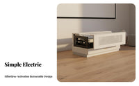 Space-Saving Electric TV Cabinet Easy DIY Installation Motorized Retractable Display Device Cabinet Concealed Elevating Display Device Console for Home Theater Enthusiasts