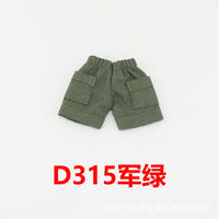 ob11娃衣工装短裤YMY娃娃衣服molly短裤12分bjdgsc点小闹短裤工厂