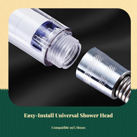 High Pressure Handheld Shower Head, Adjustable Modes