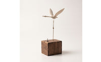 Wooden Swan Music Mechanicalup Musical Box with Flapping Feathers Handmade Swan Model for Art Collectors