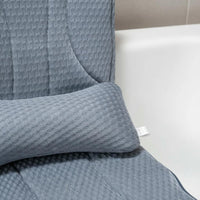 Spa Bath Mat with Headrest Skin-Friendly Material Full Body Bath Pillow