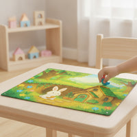 Educational Felt Learning Board Sensory Felt Board Toy Interactive Play Kit Preschool for Toddlers, Preschoolers, Kids, Classroom, Playroom, Nursery