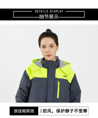 FEW飘陈苏伟横渡同款 游泳保暖棉服 防寒保暖大衣 训练外套棉服
