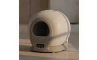 Compact Automatic Litter Box Indoor Enclosed Litter Box Hooded Pet Supply Easy to Clean for Apartment